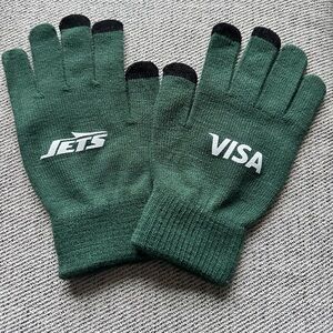 New York Jets Green Winter Gloves